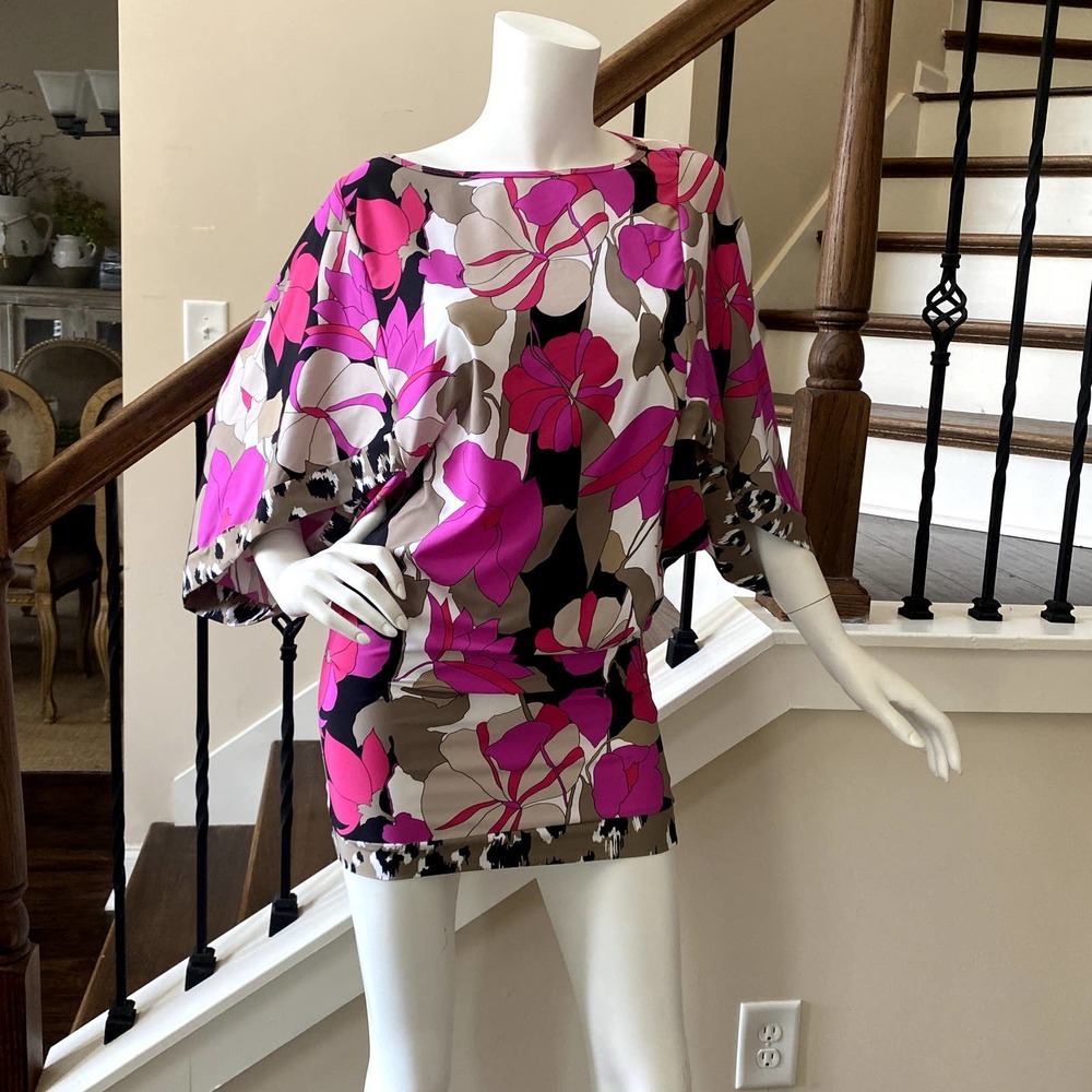 NWT Trina Turk Lynx Swim Tunic, X-Small, DD0496 - Picture 3 of 12
